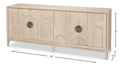 Sarreid Ltd - Carillon Credenza in Beige - 54290-BO view 13
