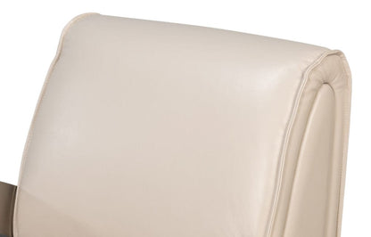 Sarreid Ltd - Carlisle Armchair, Crystal White Leather in White - 54242-CW view 8