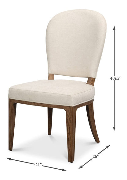 Sarreid Ltd - Caro Chair in Brown - 54324-LM view 13