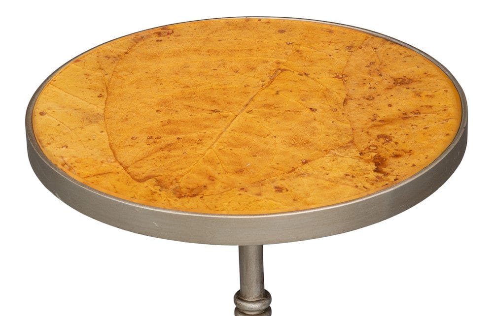 Sarreid Ltd - Carolina Leaf Table in Brown - 54298 view 4