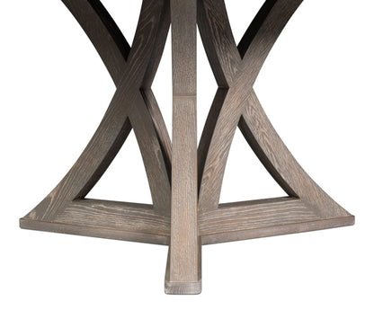 Sarreid Ltd - Casual Jupe Dining Table,Moonskin,Me in Grey - 54196-MS view 5