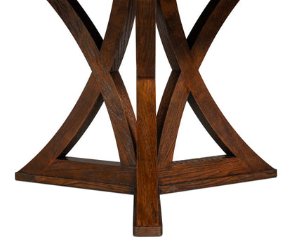 Sarreid Ltd - Casual Jupe Dining Table,Palladio, Med in Brown - 54196-PD view 5