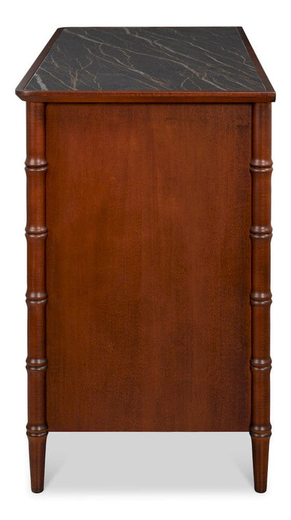 Sarreid Ltd - Cayman Commode Chest in Brown - 54261 view 8