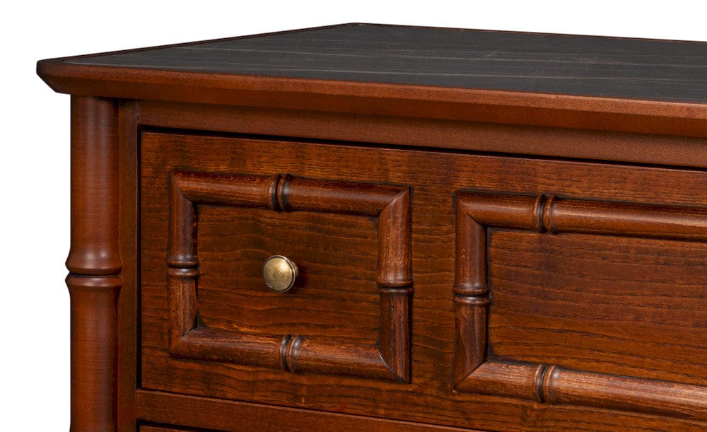 Sarreid Ltd - Cayman Commode Chest in Brown - 54261 view 9