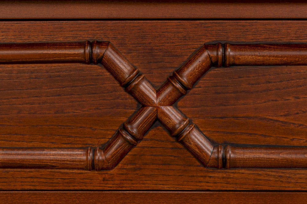Sarreid Ltd - Cayman Commode Chest in Brown - 54261 view 10