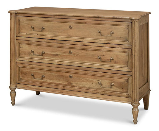 Sarreid Ltd - Chamberlain Chest Of Drawers - Tan - 53008 veiw 1