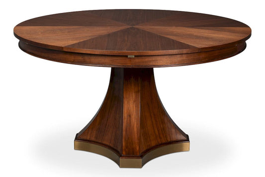 Sarreid Ltd - Chelsea Jupe Dining Table in Brown - 54305-DW view 1