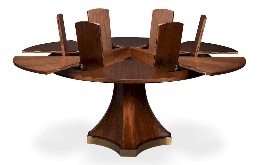 Sarreid Ltd - Chelsea Jupe Dining Table in Brown - 54305-DW view 3