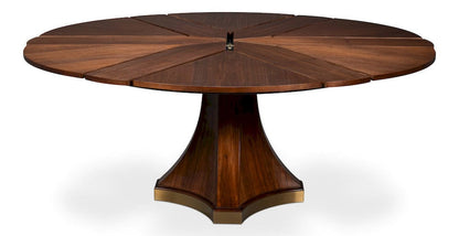 Sarreid Ltd - Chelsea Jupe Dining Table in Brown - 54305-DW view 4