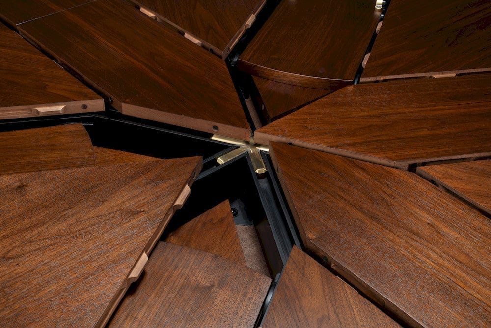 Sarreid Ltd - Chelsea Jupe Dining Table in Brown - 54305-DW view 12