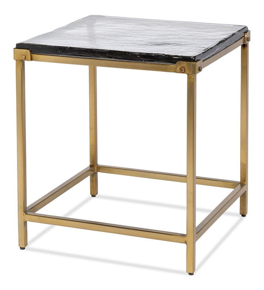 Sarreid Ltd - Christian Side Table - BRONZE - 53955 veiw 1