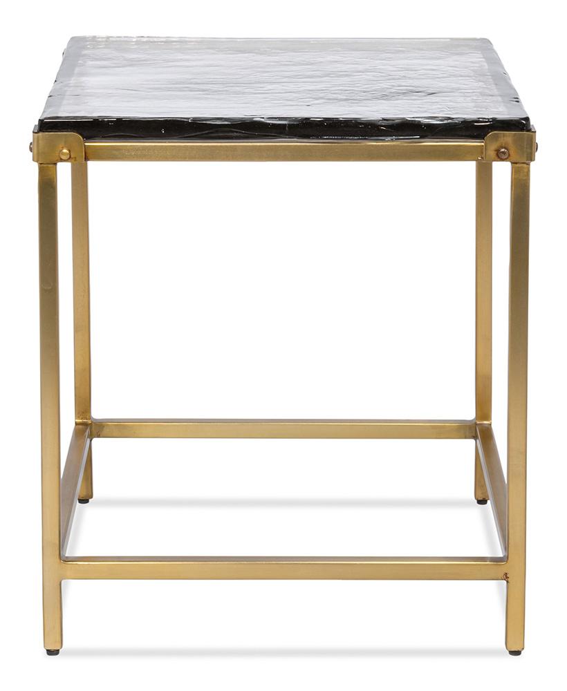 Sarreid Ltd - Christian Side Table - BRONZE - 53955 veiw 2