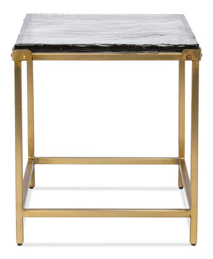 Sarreid Ltd - Christian Side Table - BRONZE - 53955 veiw 2