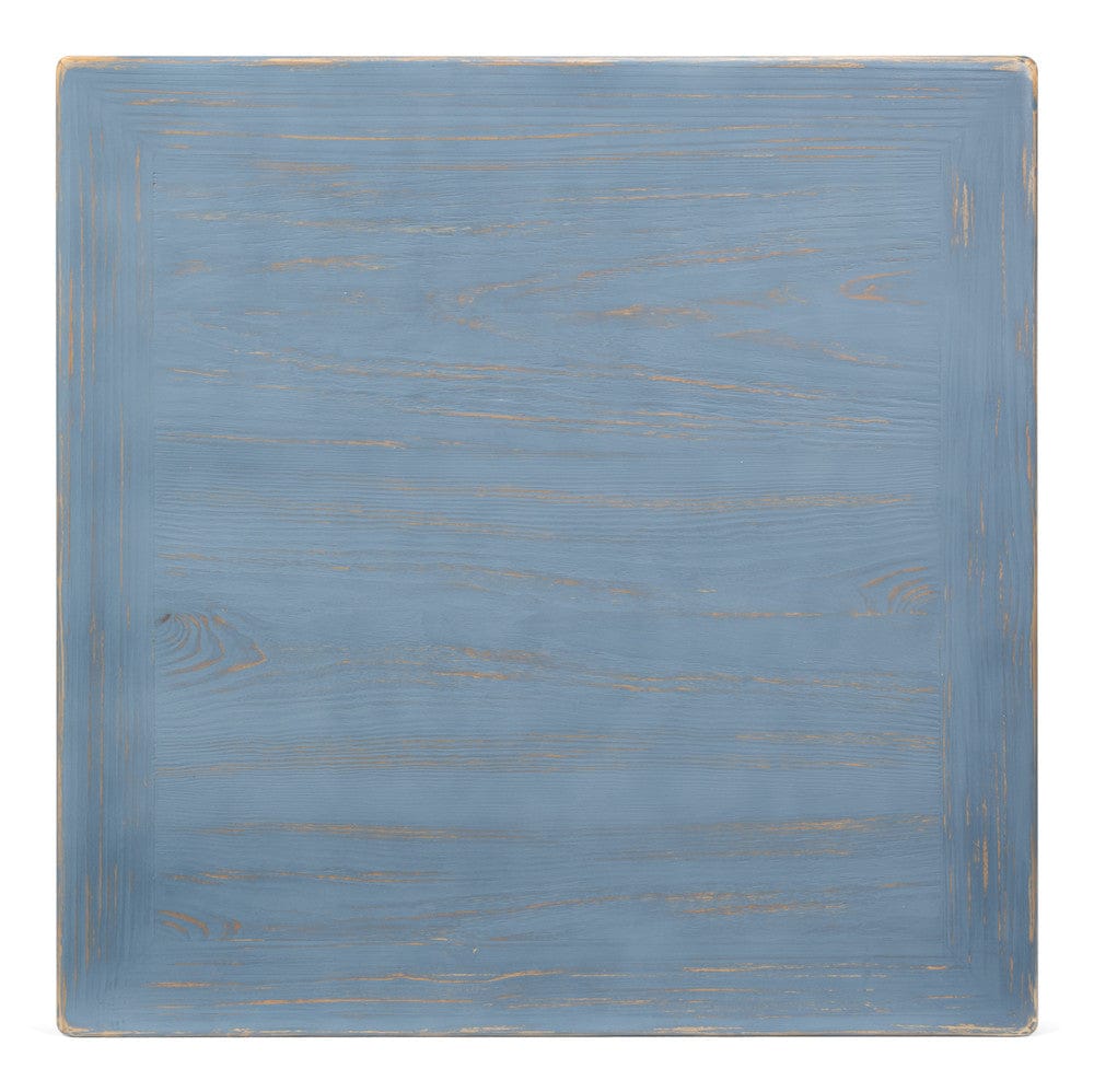 Sarreid Ltd - Classic Chinese Cocktail Table, Blue in Blue - 54316 view 7