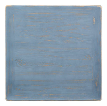 Sarreid Ltd - Classic Chinese Cocktail Table, Blue in Blue - 54316 view 7