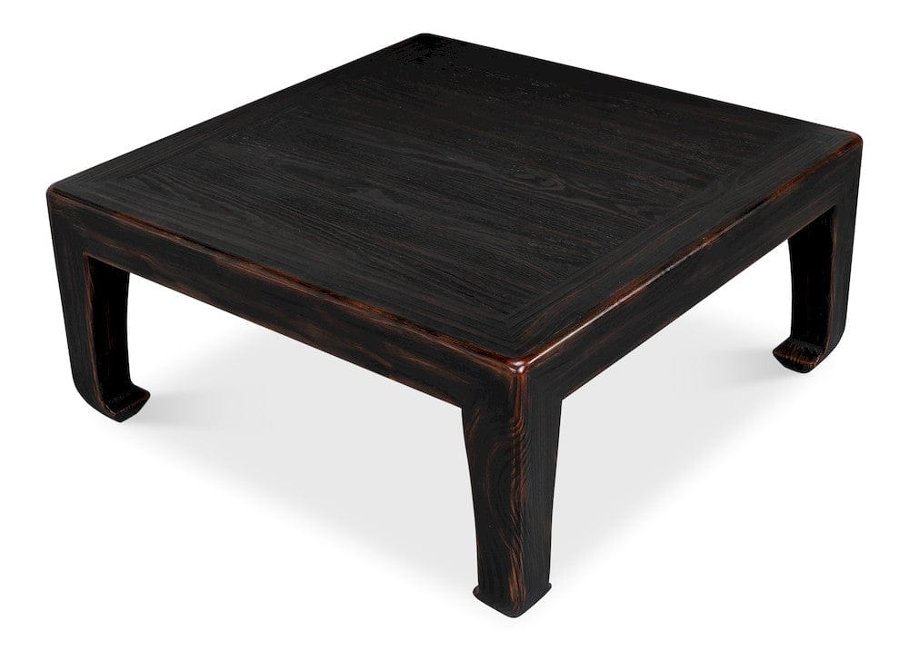 Sarreid Ltd - Classic Chinese Cocktail Table in Black - 54314 view 4