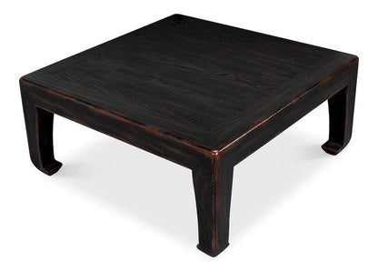 Sarreid Ltd - Classic Chinese Cocktail Table in Black - 54314 view 4