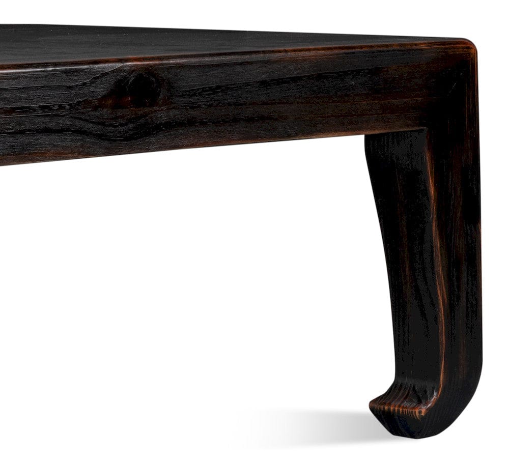 Sarreid Ltd - Classic Chinese Cocktail Table in Black - 54314 view 7
