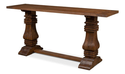 Sarreid Ltd - Colette Console Table - Brown - 53646 veiw 1