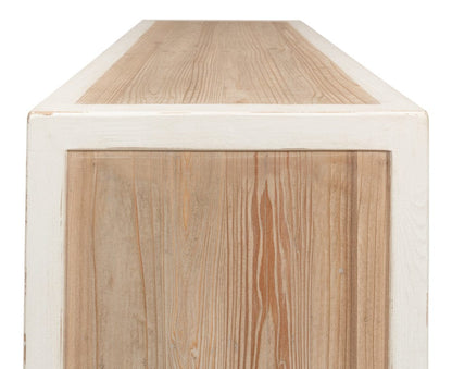 Sarreid Ltd - Connor Center Drawer Console in White - 53456 view 12