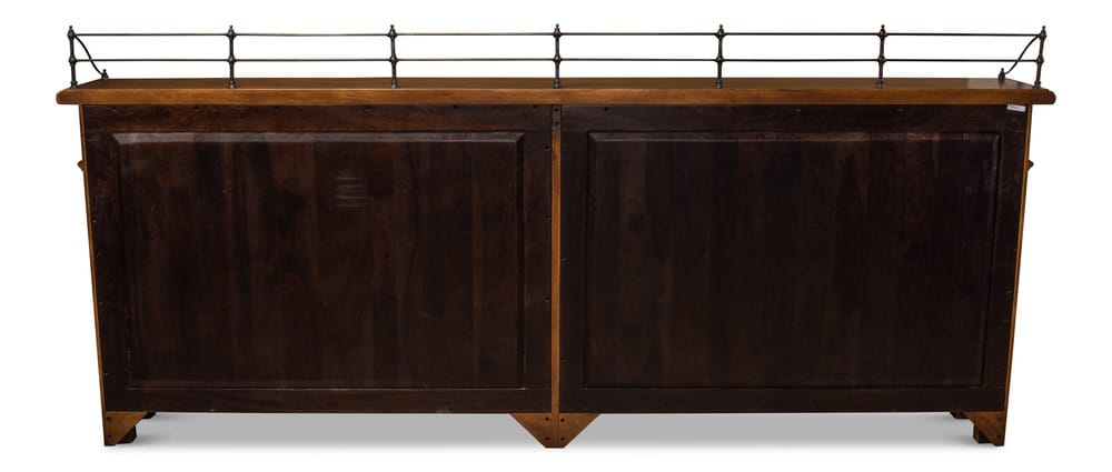 Sarreid Ltd - Covent Gardens Sideboard, Fruitwood - 53021 view 8