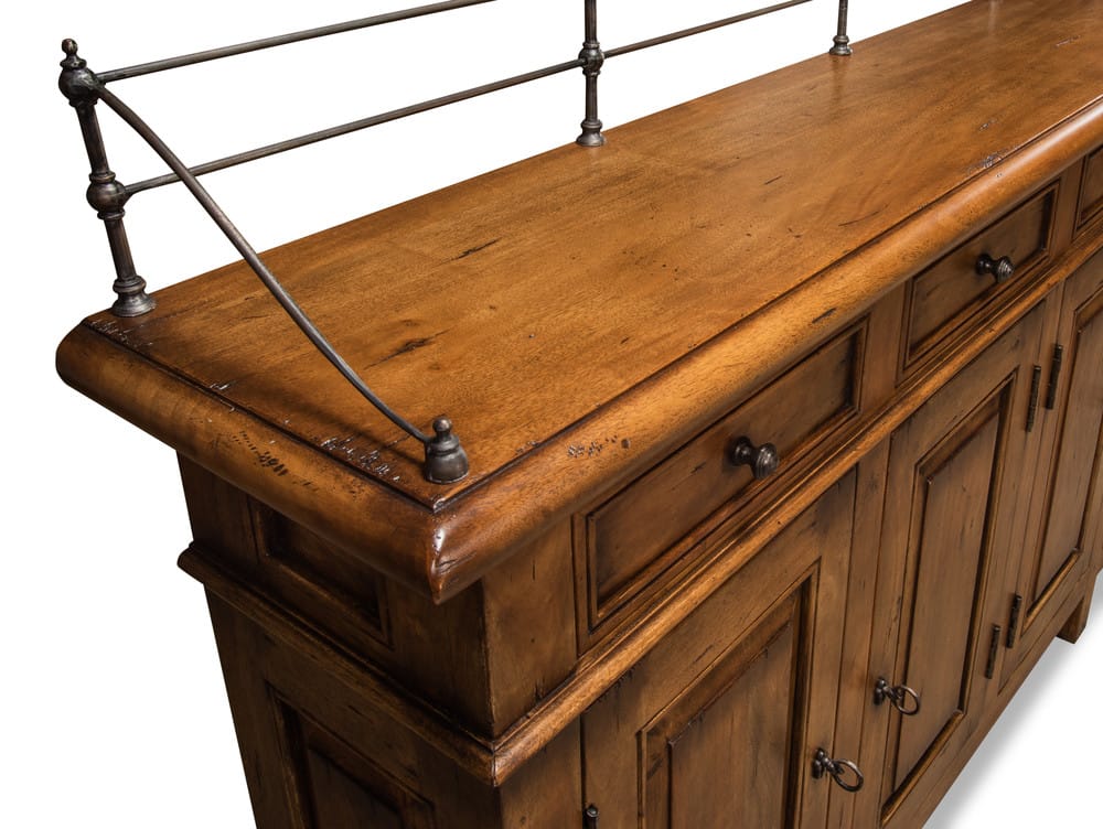 Sarreid Ltd - Covent Gardens Sideboard, Fruitwood - 53021 view 9