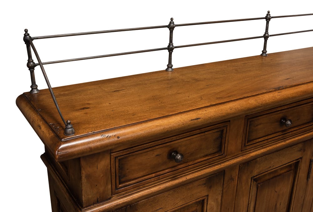 Sarreid Ltd - Covent Gardens Sideboard, Fruitwood - 53021 view 11