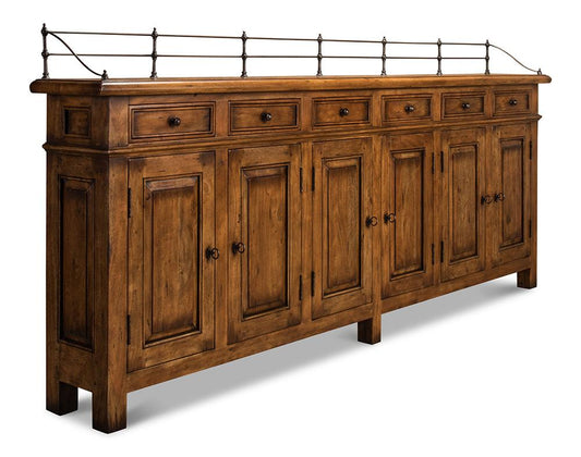 Sarreid Ltd - Covent Gardens Sideboard, Fruitwood - 53021 veiw 1