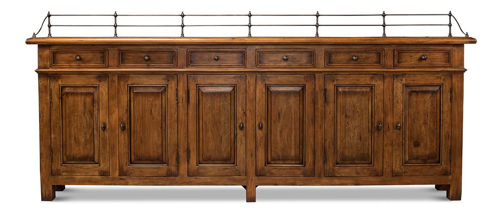 Sarreid Ltd - Covent Gardens Sideboard, Fruitwood - 53021 veiw 2