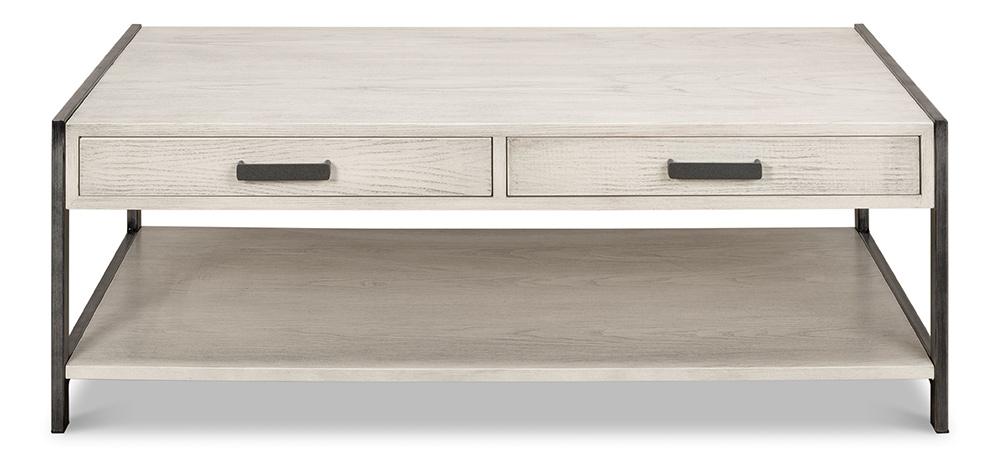 Sarreid Ltd - Covet Cocktail Table - Ivory - 53670 veiw 2