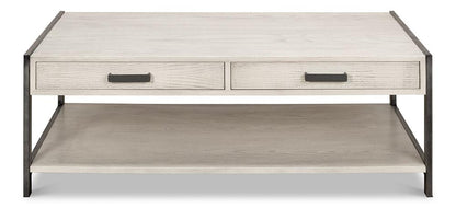 Sarreid Ltd - Covet Cocktail Table - Ivory - 53670 veiw 2