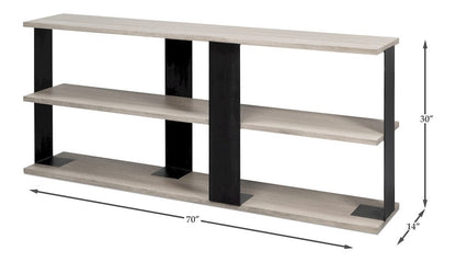 Sarreid Ltd - Covet Console in White - 53669 view 13