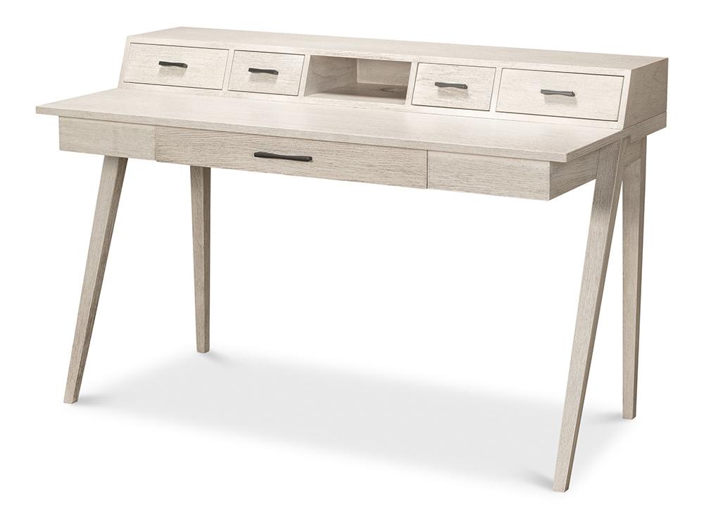 Sarreid Ltd - Covet Desk - Ivory - 53673 veiw 1