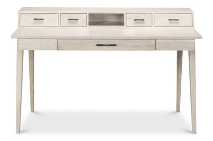 Sarreid Ltd - Covet Desk - Ivory - 53673 veiw 2