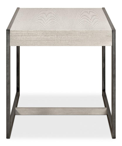 Sarreid Ltd - Covet Side Table - Ivory - 53671 veiw 2