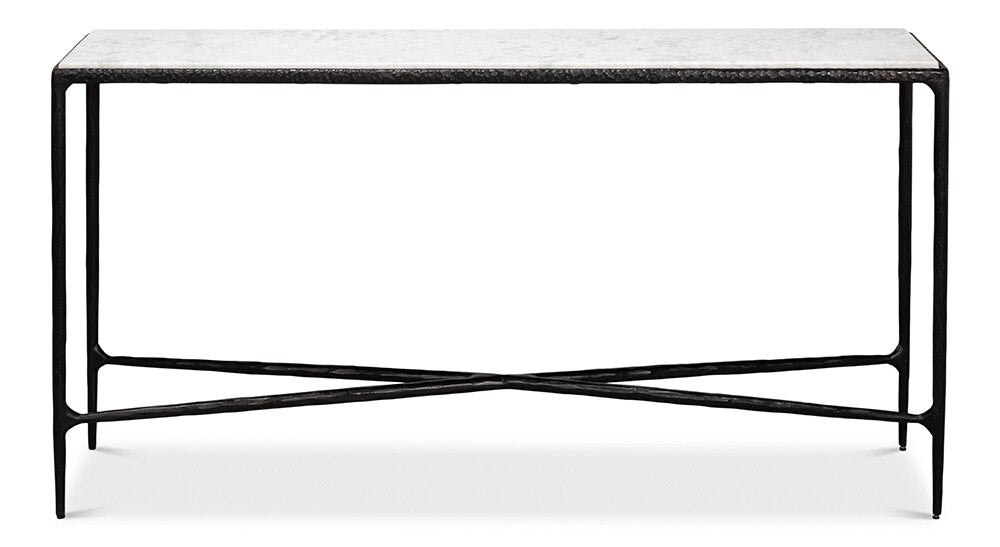 Sarreid Ltd - Dakor Console Table - Black - 53962 veiw 2