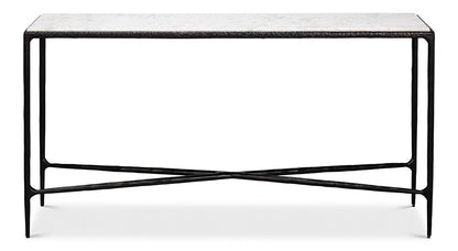 Sarreid Ltd - Dakor Console Table - Black - 53962 veiw 2