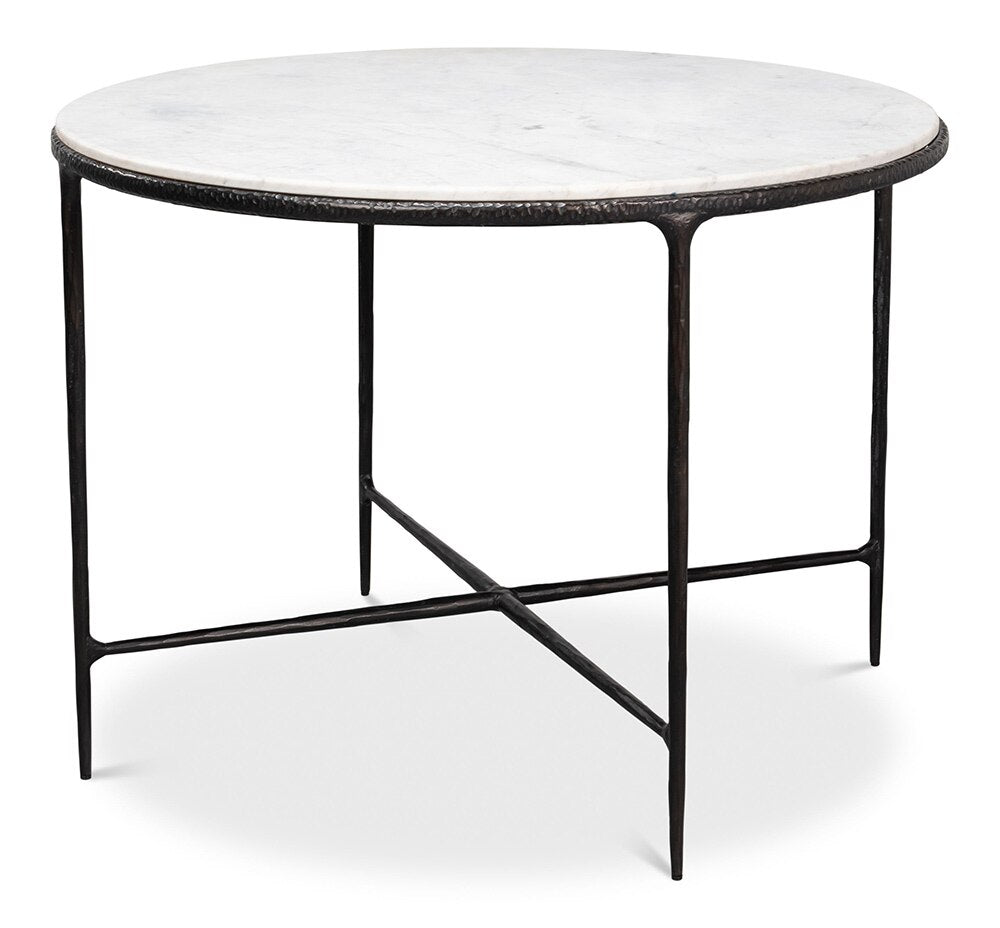 Sarreid Ltd - Dakor Round Breakfast Table - Black - 53965 veiw 1