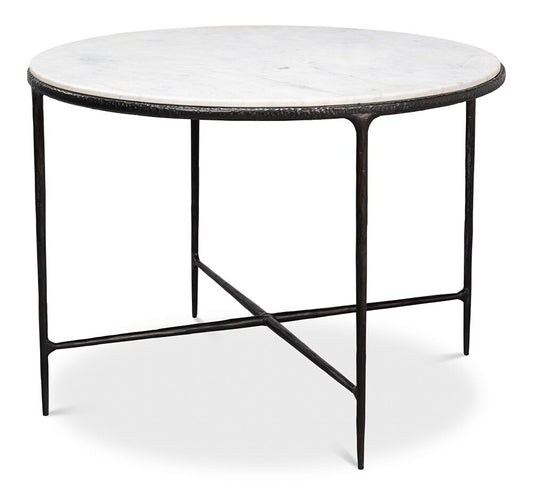 Sarreid Ltd - Dakor Round Breakfast Table - Black - 53965 veiw 1