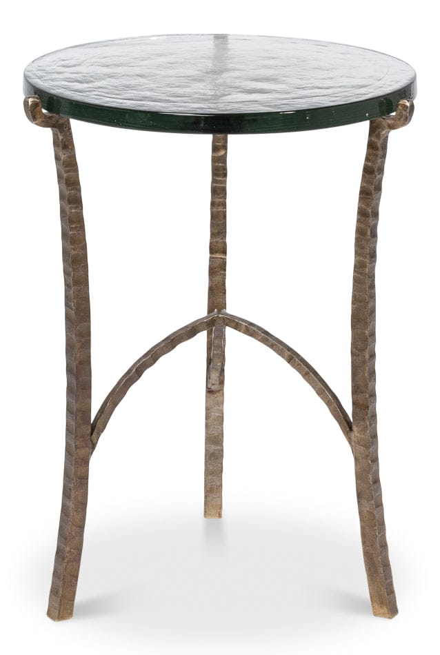 Sarreid Ltd - Dandy Round Side Table in Bronze - 53947 view 1