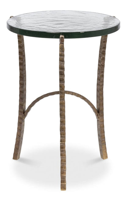 Sarreid Ltd - Dandy Round Side Table in Bronze - 53947 view 2