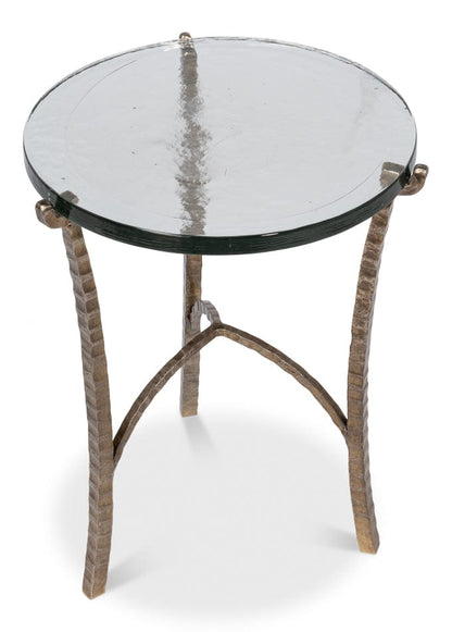 Sarreid Ltd - Dandy Round Side Table in Bronze - 53947 view 3