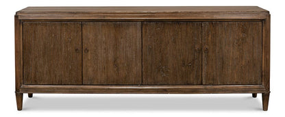 Sarreid Ltd - Deco Wall Sideboard in Brown - 52758 view 2