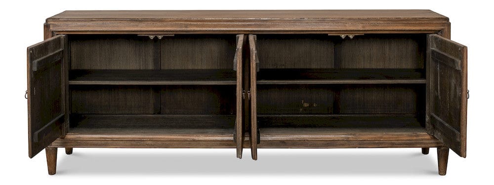 Sarreid Ltd - Deco Wall Sideboard in Brown - 52758 view 3