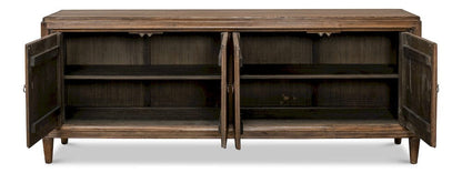 Sarreid Ltd - Deco Wall Sideboard in Brown - 52758 view 3