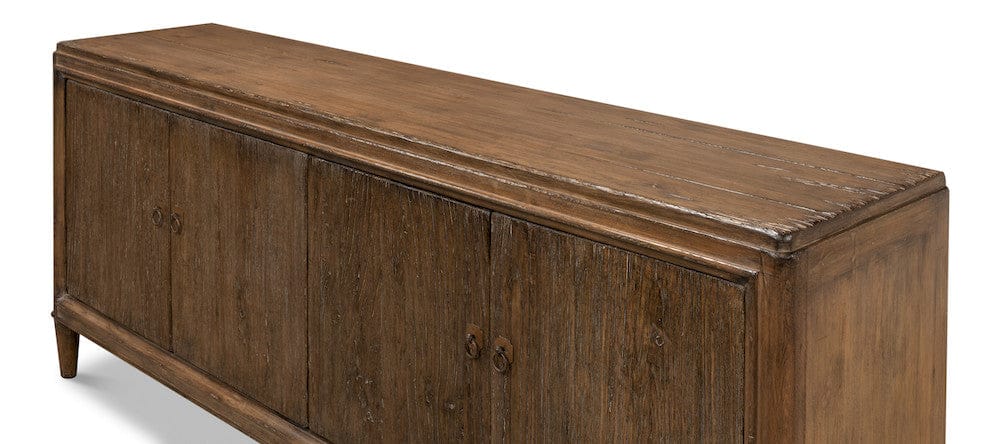 Sarreid Ltd - Deco Wall Sideboard in Brown - 52758 view 4
