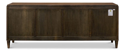 Sarreid Ltd - Deco Wall Sideboard in Brown - 52758 view 7