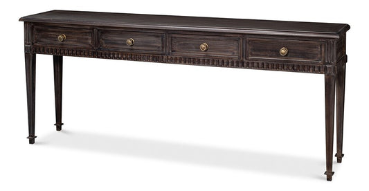Sarreid Ltd - Details Console Table - Brown - 53885 veiw 1