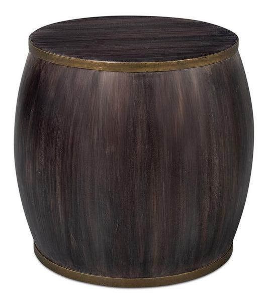 Sarreid Ltd - Details Side Table - Brown - 53880 veiw 1