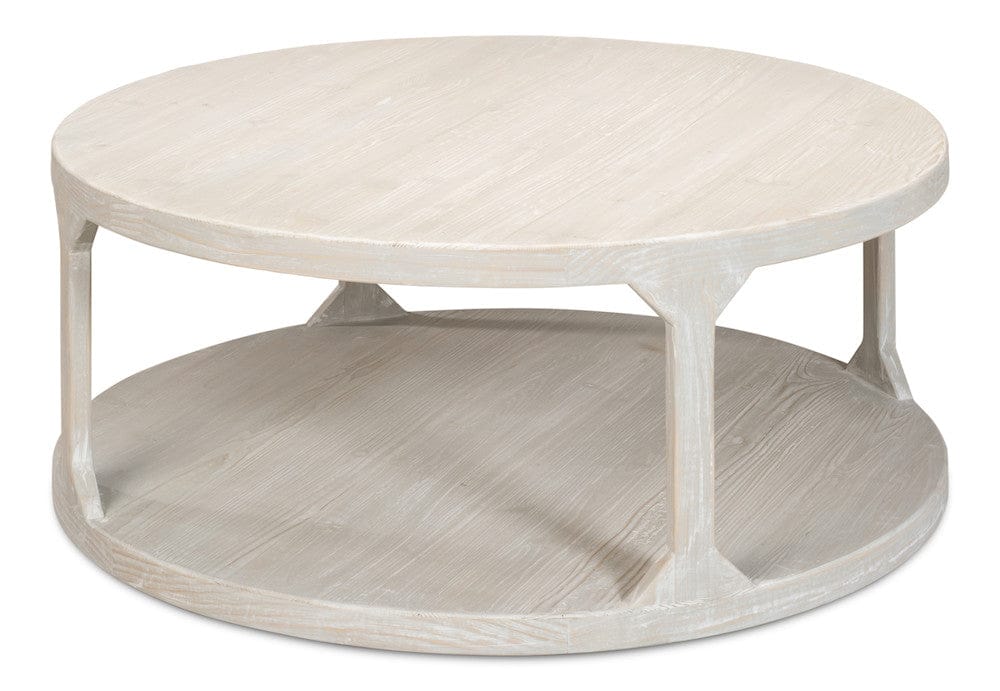 Sarreid Ltd - Devon Coffee Table, Grey Thorne in Grey - 53536-H view 1